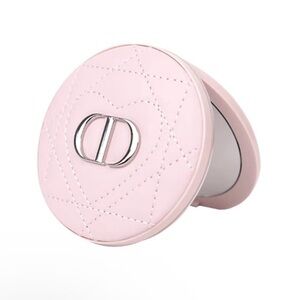 NEW DIOR Beauty Canage Leathet Compact Mirror in Pink with Dust bag